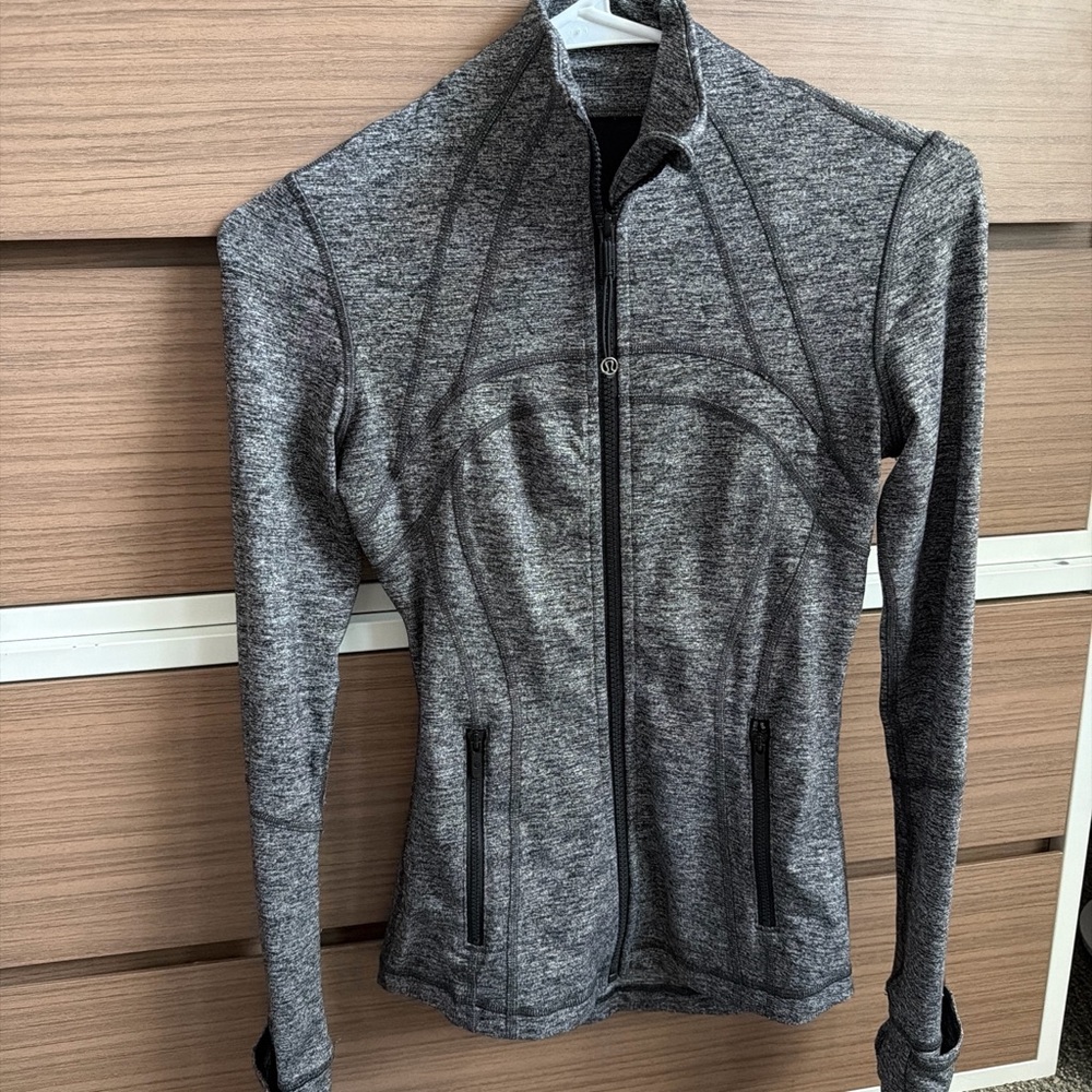 Lululemon Athletica Heathered Gray Jacket NWOT